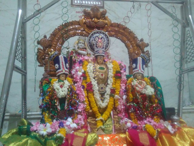 Hazira Sri Balaji Temple Durmukhi Varusha Oonjal Utsavam Commences5